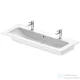 Duravit ME BY STARCK bútorral aláépíthető 123x49 cm-es mosdó 2 csaplyukkal,Wondergliss bevonattal,White Satin matt,23611232241