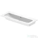 Duravit ME BY STARCK bútorral aláépíthető 123x49 cm-es mosdó csaplyuk nélkül,White Satin matt,2361123260