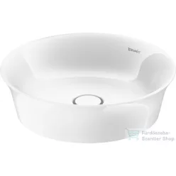   Duravit WHITE TULIP 43 cm pultra ültethető mosdó kerámia fedeles leeresztővel,2362430079