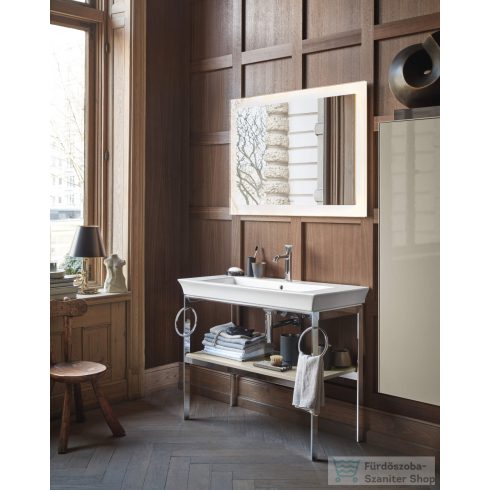 Duravit WHITE TULIP 1055x490 mm-es bútorral aláépíthető mosdó Wondergliss bevonattal,23631000001