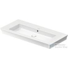   Duravit WHITE TULIP 1055x490 mm-es bútorral aláépíthető mosdó csaplyuk nélkül,2363100060