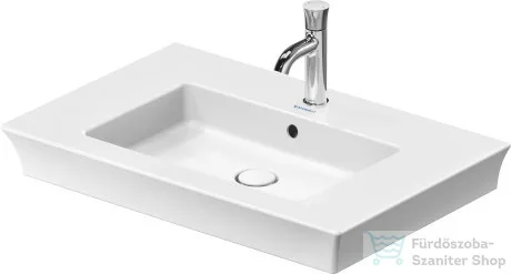 Duravit WHITE TULIP 750x490 mm-es bútorral aláépíthető mosdó,2363750000