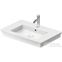   Duravit WHITE TULIP 750x490 mm-es bútorral aláépíthető mosdó Wondergliss bevonattal,23637500001