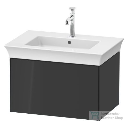 Duravit WHITE TULIP 750x490 mm-es bútorral aláépíthető mosdó Wondergliss bevonattal,23637500001