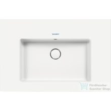   Duravit WHITE TULIP 750x490 mm-es bútorral aláépíthető mosdó csaplyuk nélkül,2363750060