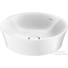   Duravit WHITE TULIP 50 cm bútorral aláépíthető mosdó kerámia fedeles leeresztővel,Wondergliss bevonattal,23655000701