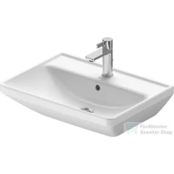   Duravit D-NEO 60x44 cm-es mosdó Wondergliss bevonattal,fehér 23666000001