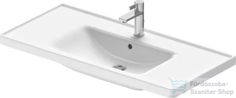 Duravit D-NEO 1005x480 mm-es bútorral aláépíthető mosdó, fehér 2367100000