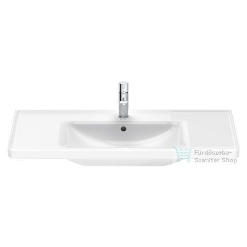 Duravit D-NEO 1005x480 mm-es bútorral aláépíthető mosdó Wondergliss bevonattal, fehér 23671000001