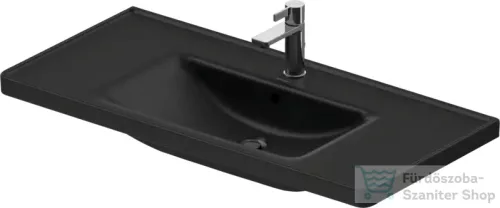 Duravit D-NEO 1005x480 mm-es bútorral aláépíthető mosdó, matt antracit 2367101300