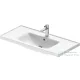 Duravit D-NEO 1005x480 mm-es bútorral aláépíthető mosdó, matt fehér 2367103200