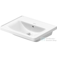   Duravit D-NEO 600x480 mm-es bútorral aláépíthető mosdó csaplyuk nélkül, fehér 2367600060
