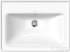 Duravit D-NEO 650x480 mm-es bútorral aláépíthető mosdó csaplyuk nélkül, fehér 2367650060