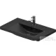 Duravit D-NEO 800x480 mm-es bútorral aláépíthető mosdó, matt antracit 2367801300