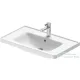 Duravit D-NEO 800x480 mm-es bútorral aláépíthető mosdó, matt fehér 2367803200