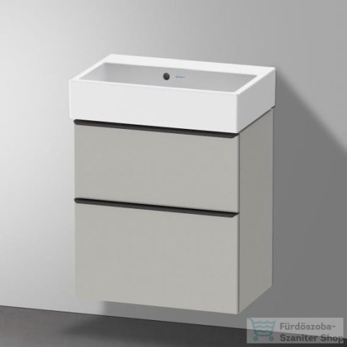 Duravit VERO AIR 600x400 mm-es bútorral aláépíthető csaplyuk nélküli mosdó Wondergliss bevonattal,23686000601