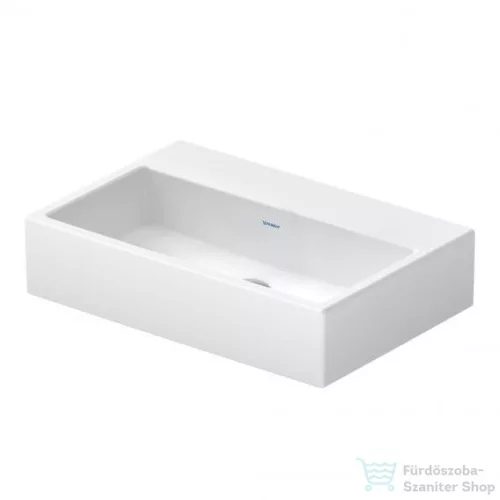 Duravit VERO AIR 600x400 mm-es bútorral aláépíthető túlfolyó- és csaplyuk nélküli mosdó Wondergliss bevonattal,23686000701