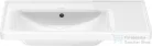 Duravit D-NEO 800x480 mm-es bútorral aláépíthető mosdó,balos medencével,csaplyuk nélkül,Wondergliss bevonattal, fehér 23698000601