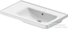 Duravit D-NEO 800x480 mm-es bútorral aláépíthető mosdó,jobbos medencével,csaplyuk nélkül, fehér 2370800060