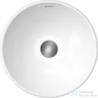 Duravit D-Neo 40 cm-es túlfolyó nélküli ráültethető mosdó Wondergliss bevonattal, fehér 23714000701