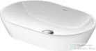 Duravit D-Neo 60x40 cm-es túlfolyó nélküli ráültethető mosdó, fehér 2372600070