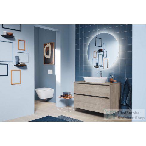 Duravit D-Neo 60x40 cm-es túlfolyó nélküli ráültethető mosdó, fehér 2372600070