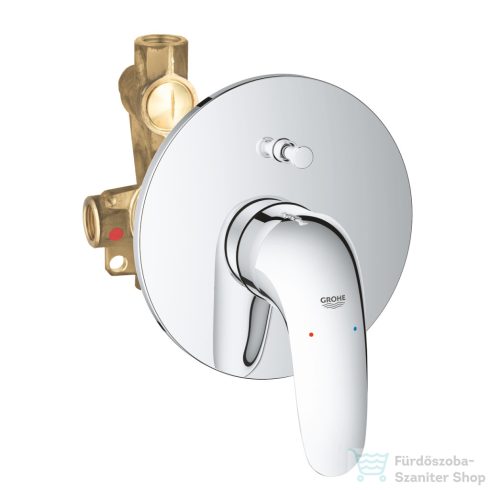 Grohe EUROSTYLE falsík alatti kád/zuhany csaptelep belső egységgel,Króm 23730003