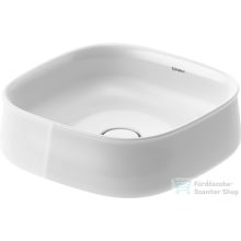   Duravit ZENCHA 420x420 mm-es pultra ültethető mosdó White Alpin 2373420079
