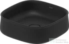 Duravit ZENCHA 420x420 mm-es pultra ültethető mosdó Anthracite matt 2373421379