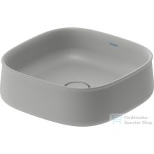   Duravit ZENCHA 420x420 mm-es pultra ültethető mosdó Grey Satin matt 2373426779