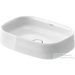   Duravit ZENCHA 550x390 mm-es pultra ültethető mosdó White Alpin 2373550079