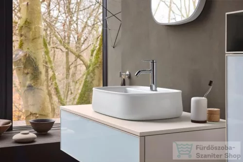 Duravit ZENCHA 550x390 mm-es pultra ültethető mosdó White Alpin 2373550079