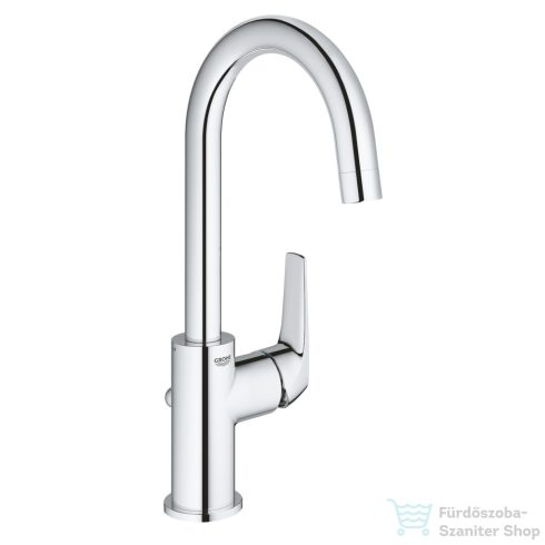 Grohe Bauflow magasított mosdó csaptelep automata leeresztővel,króm 23753000