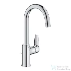   Grohe BAUEDGE L magasított mosdó csaptelep automata leeresztővel,Króm 23760001