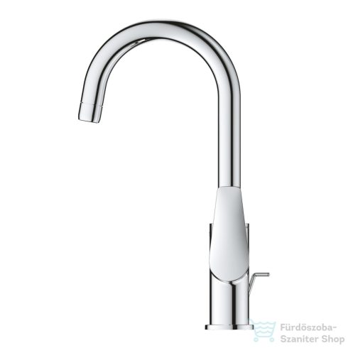 Grohe BAUEDGE L magasított mosdó csaptelep automata leeresztővel,Króm 23760001