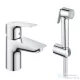 Grohe QuickFix START Edge mosdó csaptelep bidé zuhannyal, króm 23773001