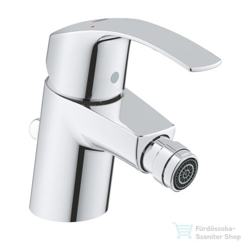 Grohe Eurosmart bidé csaptelep automata leeresztővel, króm 23789002