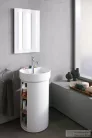 Duravit BENTO STARCK BOX 46 cm-es pultra ültethető mosdó 1 csaplyukkal, HygieneGlaze mázzal, matt fehér 2380463041