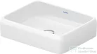 Duravit QATEGO 50x40 cm-es pultra ültethető mosdó, fehér 2383500079