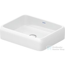   Duravit QATEGO 50x40 cm-es pultra ültethető mosdó, fehér 2383500079