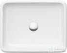 Duravit QATEGO 50x40 cm-es pultra ültethető mosdó, fehér 2383500079
