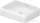Duravit QATEGO 50x40 cm-es pultra ültethető mosdó HygieneGlaze felülettel, fehér 2383502079