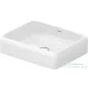 Duravit QATEGO 50x40 cm-es pultra ültethető mosdó HygieneGlaze felülettel, fehér 2383502079