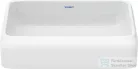 Duravit QATEGO 50x40 cm-es pultra ültethető mosdó HygieneGlaze felülettel, fehér 2383502079