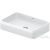 Duravit QATEGO 60x40 cm-es pultra ültethető mosdó, fehér 2383600079
