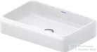 Duravit QATEGO 60x40 cm-es pultra ültethető mosdó HygieneGlaze felülettel, fehér 2383602079
