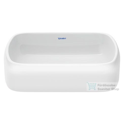 Duravit QATEGO 50x40 cm-es pultra ültethető mosdó, fehér 2384500079