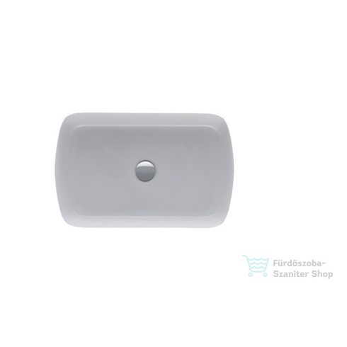Duravit QATEGO 60x40 cm-es pultra ültethető mosdó HygieneGlaze felülettel, fehér 2384602079