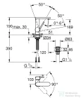 Grohe PLUS  mosdócsaptelep M-méret króm 23872003