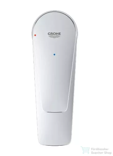 Gohe Quickfix START Edge hidegindításos mosdó csaptelep click-clack leeresztővel, króm 23900001